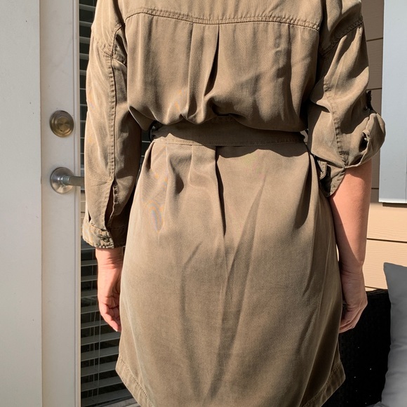 Nice Kaki Dress hardly worn ! - Picture 5 of 5